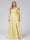 A-Line Off-the-Shoulder Sleeveless Ruched Long Chiffon Plus Size Bridesmaid Dresses with Split Side