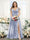 A-Line V-Neck Split Side Ruched Floor-Length Chiffon Plus Size Bridesmaid Dresses