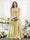 A-Line V-Neck Split Side Ruched Floor-Length Chiffon Plus Size Bridesmaid Dresses