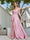 A-Line Spaghetti Straps V-Neck Sleeveless Metallic Lurex Long Prom Dresses