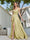 A-Line Spaghetti Straps V-Neck Sleeveless Metallic Lurex Long Prom Dresses