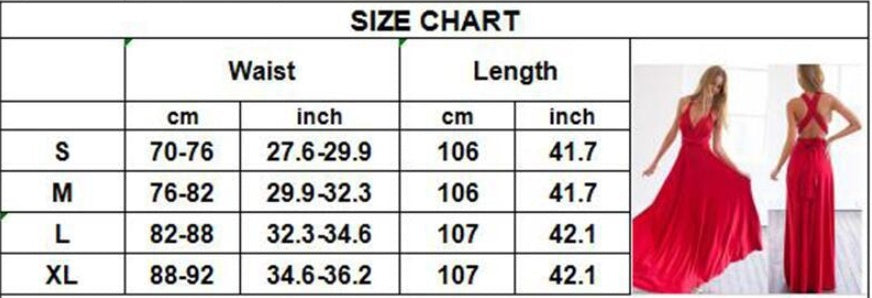 A-Line/Princess Convertible Infinity Long Bridesmaid Dresses