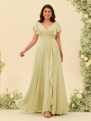 plus size bridesmaid dresses with pockets Wholesale Bridesmaid Dresses Plus Size Floor-Length for Women