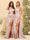 Sheath/Column One-Shoulder Long Formal Dresses with Split Side & Ruched