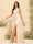 Sheath/Column One-Shoulder Long Formal Dresses with Split Side & Ruched