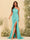 Sheath/Column One-Shoulder Sweetheart Long Formal Dresses with Split Side & Ruched