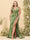 Sheath/Column V-Neck Long Formal Plus Size Dresses with Split Side & Ruched
