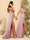 Sheath/Column Criss Cross Long Formal Dresses with Split Side & Ruched
