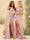 Sheath/Column Off-the-Shoulder Long Formal Dresses with Split Side & Ruched