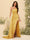 Sheath/Column One-Shoulder Long Formal Dresses with Split Side & Ruched