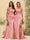 Sheath/Column Off-the-Shoulder Long Formal Dresses with Split Side
