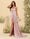 Sheath/Column One-Shoulder Sweetheart Long Formal Dresses with Split Side