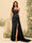 Sheath/Column One-Shoulder Sweetheart Long Formal Dresses with Split Side