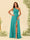 A-Line/Princess One-Shoulder Long Bridesmaid Dresses with Split Side