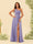 A-Line/Princess One-Shoulder Long Bridesmaid Dresses with Split Side