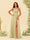 A-Line/Princess One-Shoulder Long Bridesmaid Dresses with Split Side
