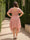 A-Line/Princess V-Neck Short Sleeves Asymmetrical Plus Size Bridesmaid Dresses with Ruffles