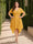 A-Line/Princess V-Neck Short Sleeves Asymmetrical Plus Size Bridesmaid Dresses with Ruffles