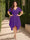 A-Line/Princess V-Neck Short Sleeves Asymmetrical Plus Size Bridesmaid Dresses with Ruffles