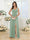 A-Line/Princess V-Neck Long Wedding Party Dresses with Split Side & Pockets