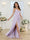 A-Line/Princess Spaghetti Straps Long Wedding Party Dresses with Split Side