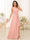 A-Line/Princess One-Shoulder Long Bridesmaid Dresses with Split Side