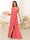 A-Line/Princess One-Shoulder Long Bridesmaid Dresses with Split Side