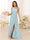 A-Line/Princess One-Shoulder Long Bridesmaid Dresses with Split Side