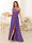 A-Line/Princess One-Shoulder Long Bridesmaid Dresses with Split Side