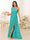 A-Line/Princess One-Shoulder Long Bridesmaid Dresses with Split Side