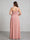 A-Line/Princess One-Shoulder Long Plus Size Bridesmaid Dresses with Split Side & Ruched