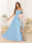 A-Line/Princess Spaghetti Straps Long Bridesmaid Dresses With Split Side