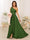 A-Line/Princess One-Shoulder Long Bridesmaid Dresses With Split Side