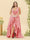 A-Line/Princess Asymmetrical V-Neck Plus Size Bridesmaid Dresses With Ruffles