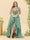 A-Line/Princess Asymmetrical V-Neck Plus Size Bridesmaid Dresses With Ruffles