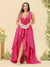 A-Line/Princess Asymmetrical V-Neck Plus Size Bridesmaid Dresses With Ruffles