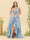 A-Line/Princess Asymmetrical V-Neck Plus Size Bridesmaid Dresses With Ruffles
