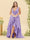 A-Line/Princess Asymmetrical V-Neck Plus Size Bridesmaid Dresses With Ruffles