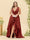 A-Line/Princess Asymmetrical V-Neck Plus Size Bridesmaid Dresses With Ruffles