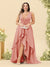 A-Line/Princess Asymmetrical V-Neck Plus Size Bridesmaid Dresses With Ruffles