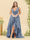 A-Line/Princess Asymmetrical V-Neck Plus Size Bridesmaid Dresses With Ruffles