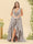 A-Line/Princess Asymmetrical V-Neck Plus Size Bridesmaid Dresses With Ruffles