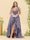 A-Line/Princess Asymmetrical V-Neck Plus Size Bridesmaid Dresses With Ruffles