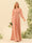 A-Line/Princess Floor-Length Long Sleeves Bridesmaid Dresses With Sash