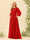 A-Line/Princess Floor-Length Long Sleeves Bridesmaid Dresses With Sash