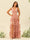 A-Line/Princess Floor-Length Sleeveless Bridesmaid Dresses With Ruffles