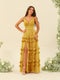 A-Line/Princess Floor-Length Sleeveless Bridesmaid Dresses With Ruffles