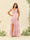 A-Line/Princess Floor-Length Sleeveless Bridesmaid Dresses With Ruffles