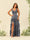 A-Line/Princess Floor-Length Sleeveless Bridesmaid Dresses With Ruffles