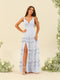 A-Line/Princess Floor-Length Sleeveless Bridesmaid Dresses With Ruffles